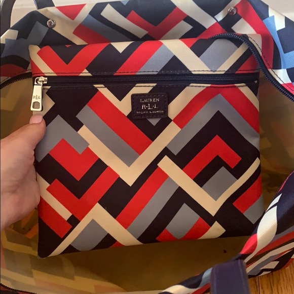 RALPH LAUREN BAG (comes with another small poach) - Picture 6 of 9